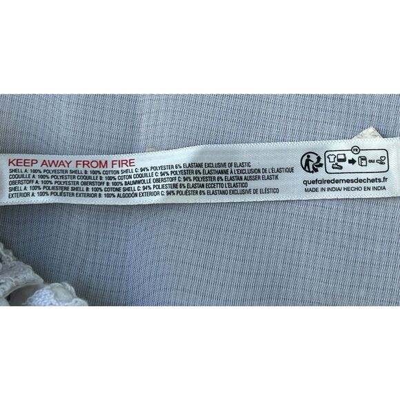 Free People Intimately 70s Style Crochet Bodysuit White Size S $128 - Picture 11 of 11